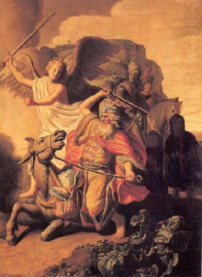 Balaam and his Ass, REMBRANDT Harmenszoon van Rijn